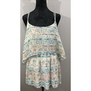 Ecote Print Flowy Dress Size Medium Sundress